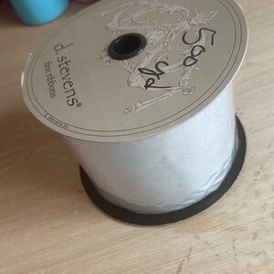 D. Stevens Elegant blue grey Ribbon